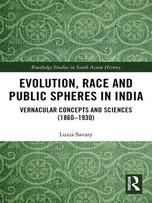 cover image of Evolution, Race and Public Spheres in India